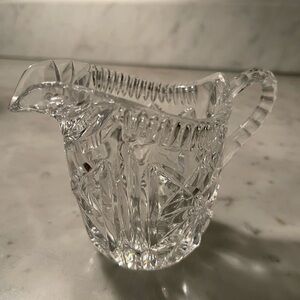Chantilly Crystal Creamer/Server